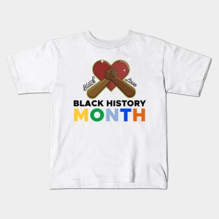 Black history month t-shirt Kids T-Shirt